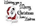 101 Dalmations Merry Christmas - Andrea