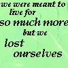 meant to live