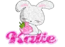 katie glitter bunny