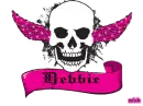debbie pink skull