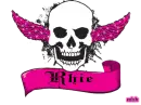 Rhie pink skull