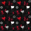 Red Bleeding hearts