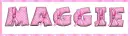 Pink ribbons Maggie