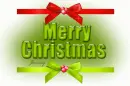 Merry Christmas: Ribbon
