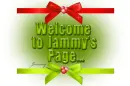 Christmas Ribbon: Welcome to Jammy's Page