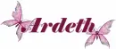 Ardeth with butterfly's