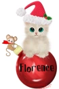 Christmas Cat - Florence