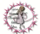 I give thanks...