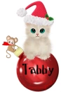 Christmas Cat - Tabby