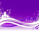 purple christmas