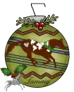 Horse Ornament ~ Tammy