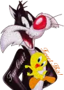 Slyvester & Tweety ~ Far Out, Tweet This