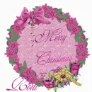 Merry Christmas - Pink - Roni