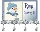 Snowman  Loves it-Roni
