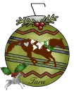 Horse Ornament ~ Tara