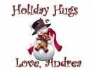 Holiday Hugs- Andrea