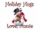 Holiday Hugs- Annie