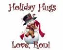 Holiday Hugs- Roni