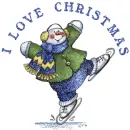 Love Xmas Snowman