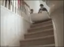 falling down the stairs