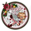sweet christmas girl - maggie