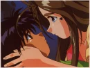 belldandy kiss