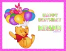 Happy Birthday Meann