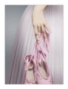 dancer with pink slippers