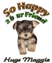 HAPPY TO BE YOUR FRIEND Hugs Maggie
