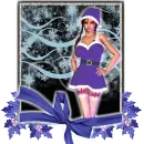 purple chirstmas