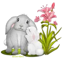 bunny kiss