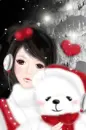 girl & bear