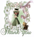 Winter Green Girl-Thank you