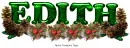 Edith pinecones