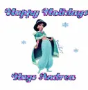 Disney princess Holiday Jasime - Andrea