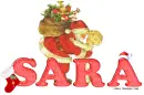 hugs from Santa Sara