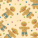 christmas winter cokies background