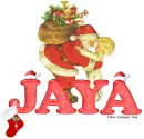 hugs from Santa Jaya