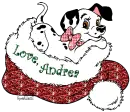 101 Dalmations Christmas - Andrea