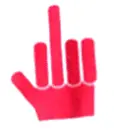 middle finger