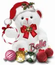 christmas bear Belle