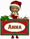 ANNA  HAPPY CHRISTMAS