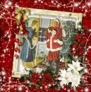 christmas scene at home