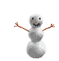 snowman juggling