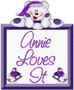 Annie Loves It
