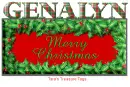 merry christmas holly Genalyn