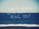 you