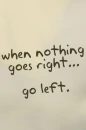 go left