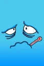 sick smiley