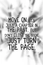 turn the page